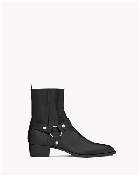 ysl wyatt harness boot harry styles|st laurent wyatt harness.